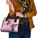 Pink Galah Aussie Aboriginal Shoulder Handbag Soaring High - Aussie Hoodie