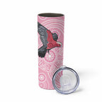 Pink Galah Aussie Aboriginal Skinny Tumbler Soaring High - Aussie Hoodie