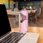 Pink Galah Aussie Aboriginal Skinny Tumbler Soaring High - Aussie Hoodie
