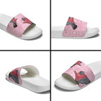 Pink Galah Aussie Aboriginal Slide Sandals Soaring High - Aussie Hoodie