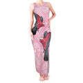 Pink Galah Aussie Aboriginal Tank Maxi Dress Soaring High - Aussie Hoodie