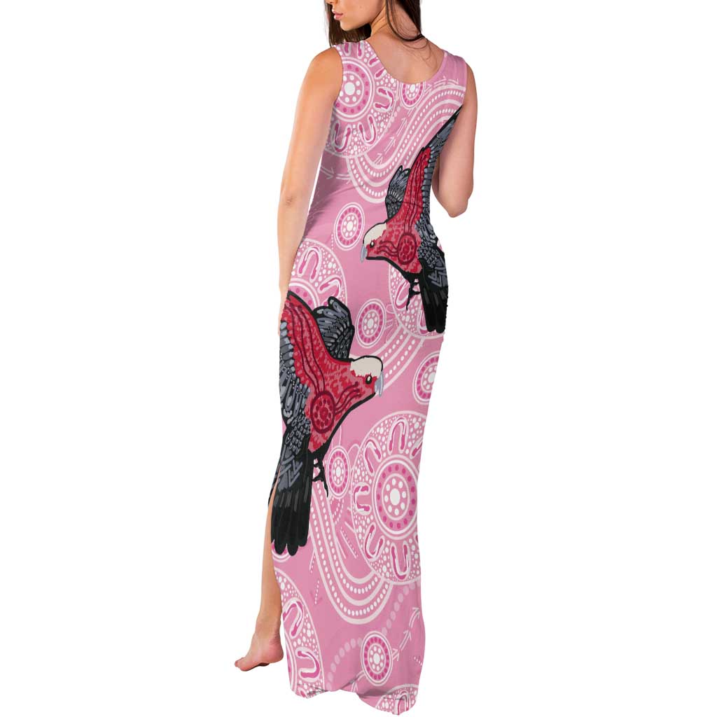 Pink Galah Aussie Aboriginal Tank Maxi Dress Soaring High - Aussie Hoodie