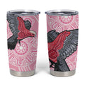 Pink Galah Aussie Aboriginal Tumbler Cup Soaring High - Aussie Hoodie