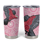Pink Galah Aussie Aboriginal Tumbler Cup Soaring High - Aussie Hoodie