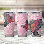 Pink Galah Aussie Aboriginal Tumbler Cup Soaring High - Aussie Hoodie