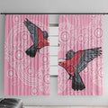 Pink Galah Aussie Aboriginal Window Curtain Soaring High - Aussie Hoodie