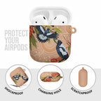 Magpies On Eucalyptus Australia Aboriginal AirPods Case - Aussie Hoodie