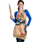 Magpies On Eucalyptus Australia Aboriginal Apron - Aussie Hoodie