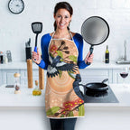 Magpies On Eucalyptus Australia Aboriginal Apron - Aussie Hoodie