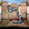 Magpies On Eucalyptus Australia Aboriginal Back Car Seat Cover - Aussie Hoodie