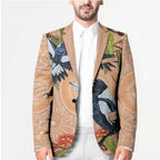 Magpies On Eucalyptus Australia Aboriginal Blazer - Aussie Hoodie