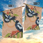 Magpies On Eucalyptus Australia Aboriginal Garden Flag - Aussie Hoodie