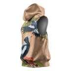 Magpies On Eucalyptus Australia Aboriginal Sleeveless Hoodie - Aussie Hoodie
