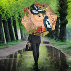 Magpies On Eucalyptus Australia Aboriginal Umbrella - Aussie Hoodie