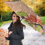 Magpies On Eucalyptus Australia Aboriginal Umbrella - Aussie Hoodie