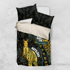 Australia Matildas Indigenous Bedding Set NAIDOC 2024 Keep The Fire Burning