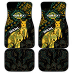 Australia Matildas Indigenous Car Mats NAIDOC 2024 Keep The Fire Burning
