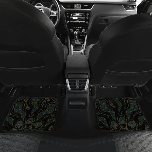 Australia Matildas Indigenous Car Mats NAIDOC 2024 Keep The Fire Burning