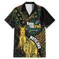 Australia Matildas Indigenous Family Matching Mermaid Dress and Hawaiian Shirt NAIDOC 2024 Keep The Fire Burning