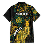 Australia Matildas Indigenous Family Matching Mermaid Dress and Hawaiian Shirt NAIDOC 2024 Keep The Fire Burning
