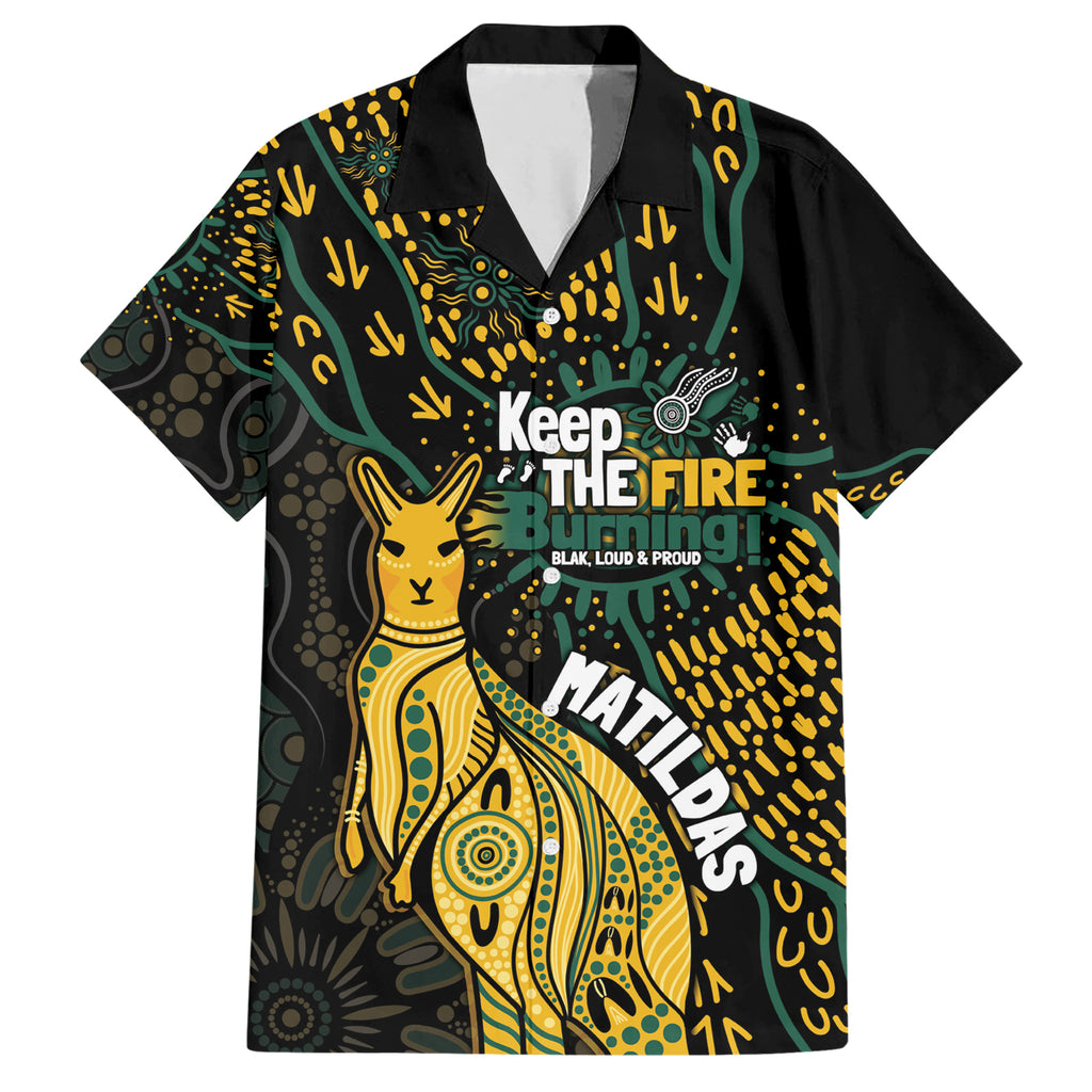 Australia Matildas Indigenous Hawaiian Shirt NAIDOC 2024 Keep The Fire Burning