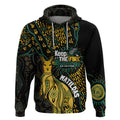 Australia Matildas Indigenous Hoodie NAIDOC 2024 Keep The Fire Burning