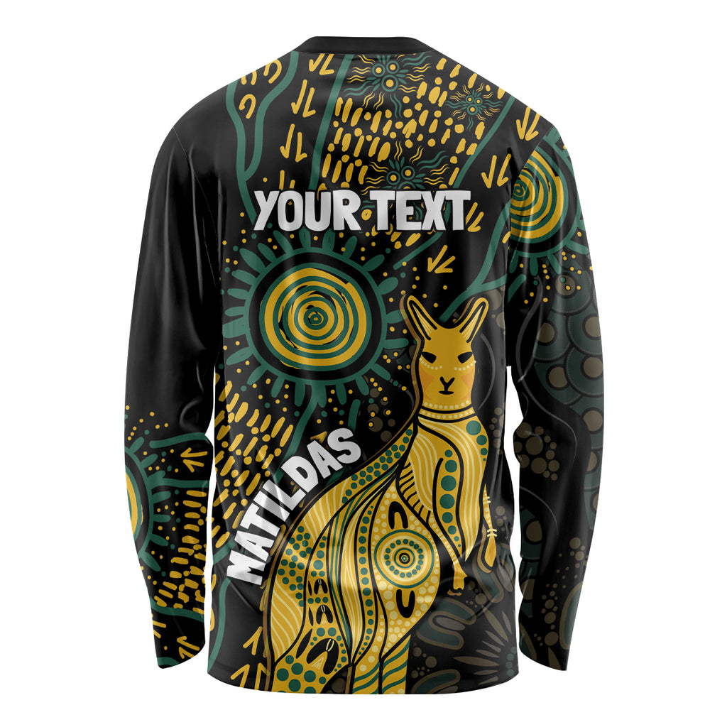 Australia Matildas Indigenous Long Sleeve Shirt NAIDOC 2024 Keep The Fire Burning