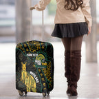 Australia Matildas Indigenous Luggage Cover NAIDOC 2024 Keep The Fire Burning
