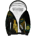 Australia Matildas Indigenous Sherpa Hoodie NAIDOC 2024 Keep The Fire Burning