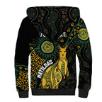 Australia Matildas Indigenous Sherpa Hoodie NAIDOC 2024 Keep The Fire Burning