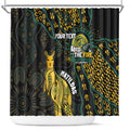 Australia Matildas Indigenous Shower Curtain NAIDOC 2024 Keep The Fire Burning