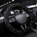 Australia Matildas Indigenous Steering Wheel Cover NAIDOC 2024 Keep The Fire Burning
