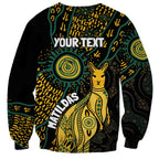 Australia Matildas Indigenous Sweatshirt NAIDOC 2024 Keep The Fire Burning