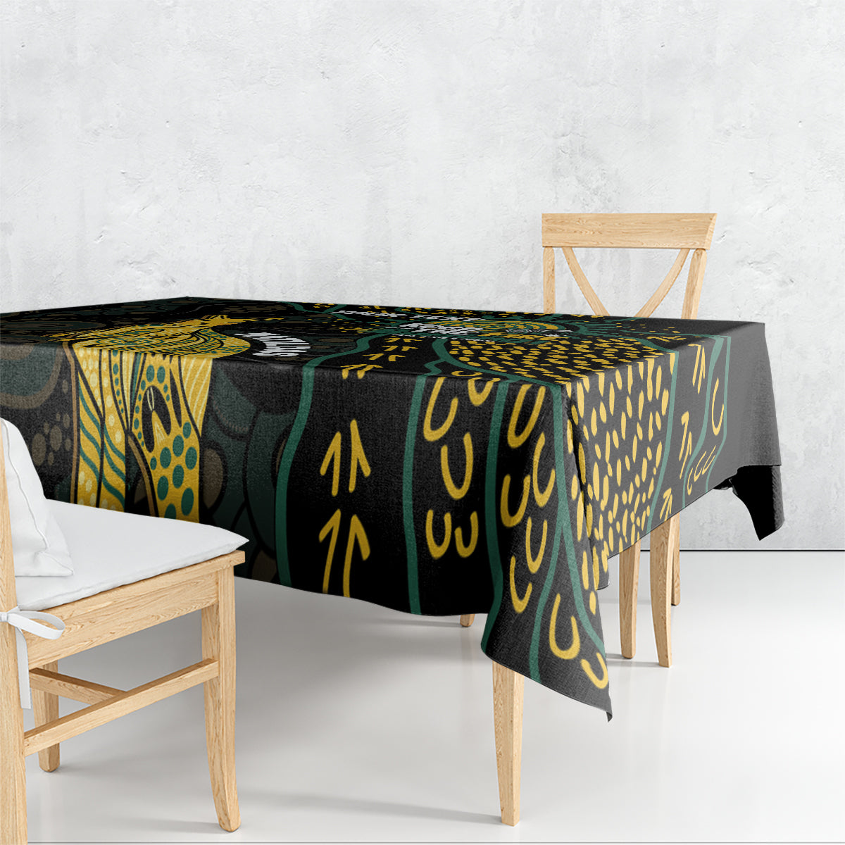 Australia Matildas Indigenous Tablecloth NAIDOC 2024 Keep The Fire Burning