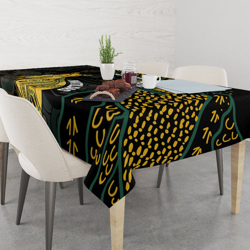 Australia Matildas Indigenous Tablecloth NAIDOC 2024 Keep The Fire Burning