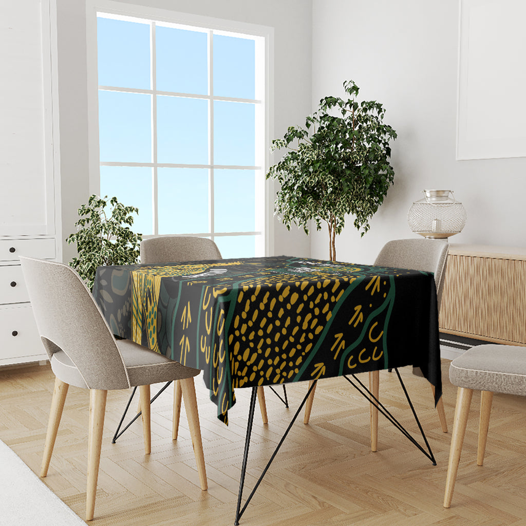 Australia Matildas Indigenous Tablecloth NAIDOC 2024 Keep The Fire Burning