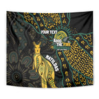 Australia Matildas Indigenous Tapestry NAIDOC 2024 Keep The Fire Burning