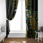 Australia Matildas Indigenous Window Curtain NAIDOC 2024 Keep The Fire Burning