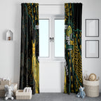 Australia Matildas Indigenous Window Curtain NAIDOC 2024 Keep The Fire Burning