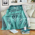 Australia Matildas Indigenous Blanket NAIDOC 2024 Turquoise Color