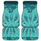 Australia Matildas Indigenous Car Mats NAIDOC 2024 Turquoise Color