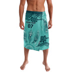 Australia Matildas Indigenous Lavalava NAIDOC 2024 Turquoise Color