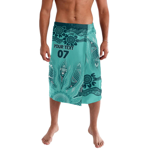 Australia Matildas Indigenous Lavalava NAIDOC 2024 Turquoise Color