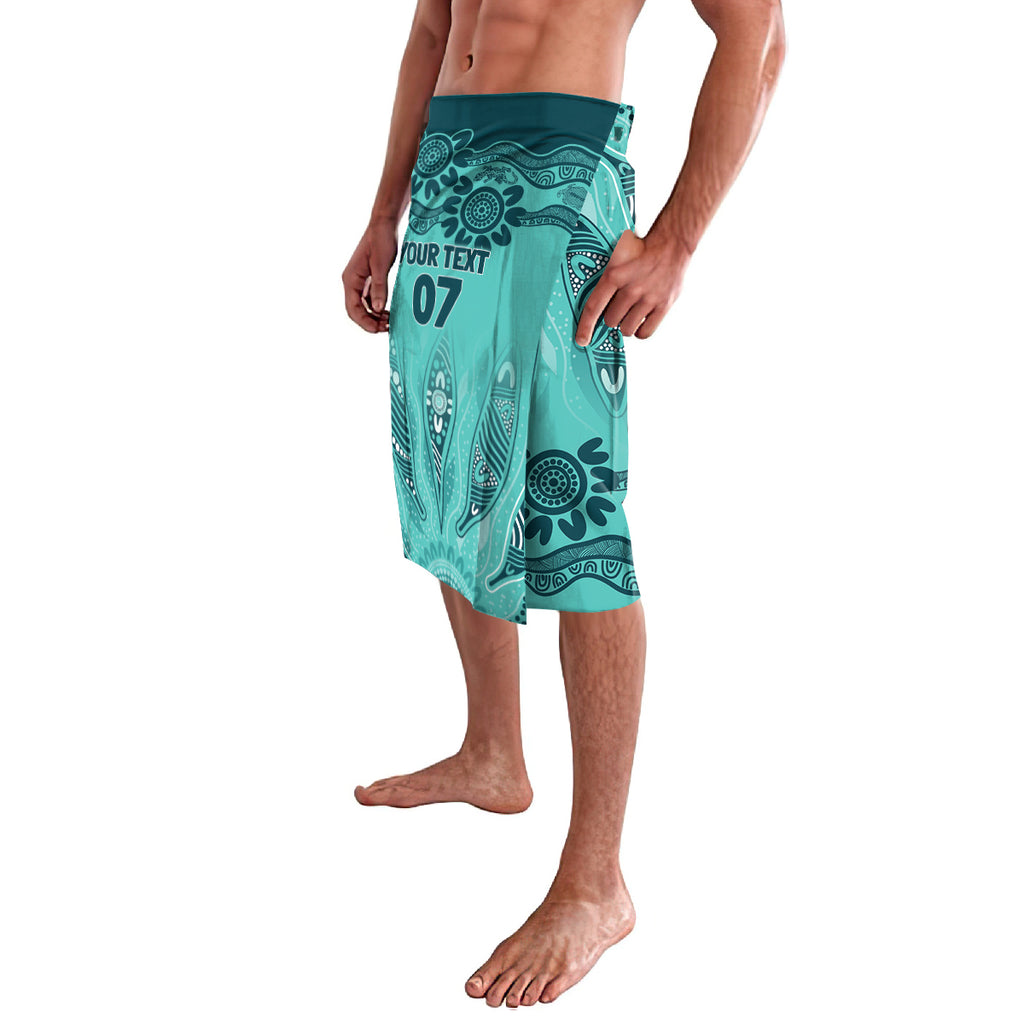 Australia Matildas Indigenous Lavalava NAIDOC 2024 Turquoise Color