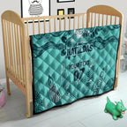 Australia Matildas Indigenous Quilt NAIDOC 2024 Turquoise Color