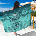 Australia Matildas Indigenous Sarong NAIDOC 2024 Turquoise Color