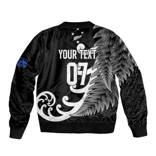 personalised-new-zealand-rugby-bomber-jacket-aotearoa-silver-fern-koru-maori-style