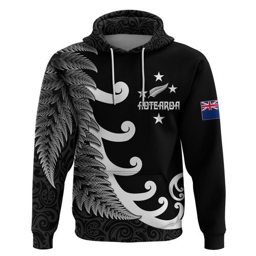personalised-new-zealand-rugby-hoodie-aotearoa-silver-fern-koru-maori-style