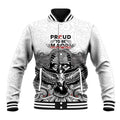 Aotearoa Personalized Baseball Jacket Proud To Be Maori