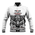 Aotearoa Personalized Baseball Jacket Proud To Be Maori